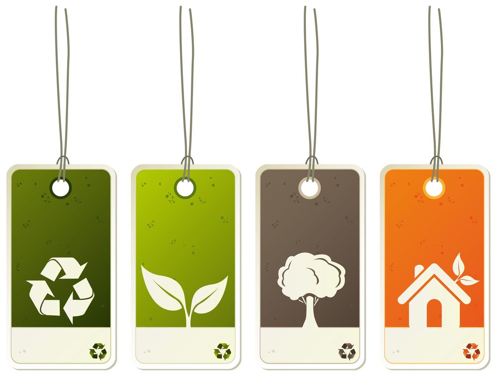 dÉCO tendance, eco label graphics