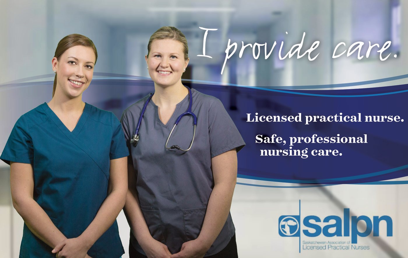 Billboard, two licensed practical nurses