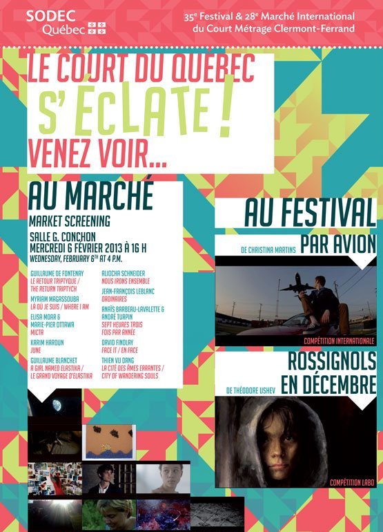 Festival ad, Le court du Québec s'éclate