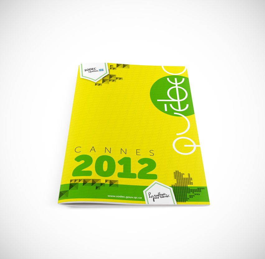 Cannes 2012 Québec booklet, cover