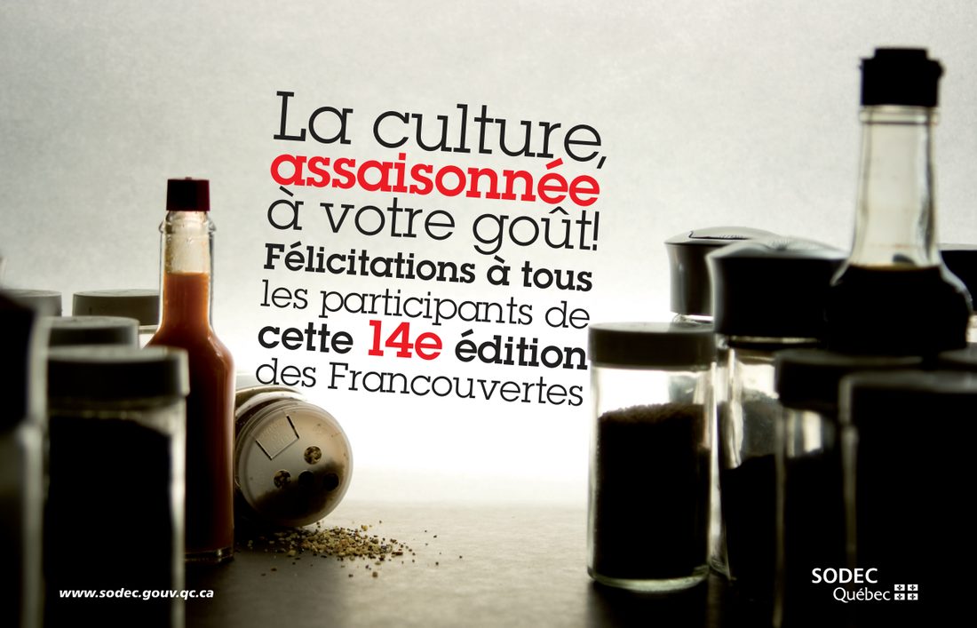 Ad, Francouvertes, la culture assaisonnée