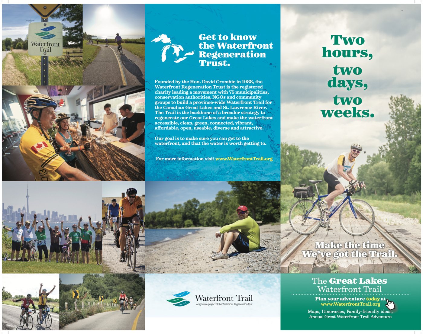 Tri-fold promotional brochure