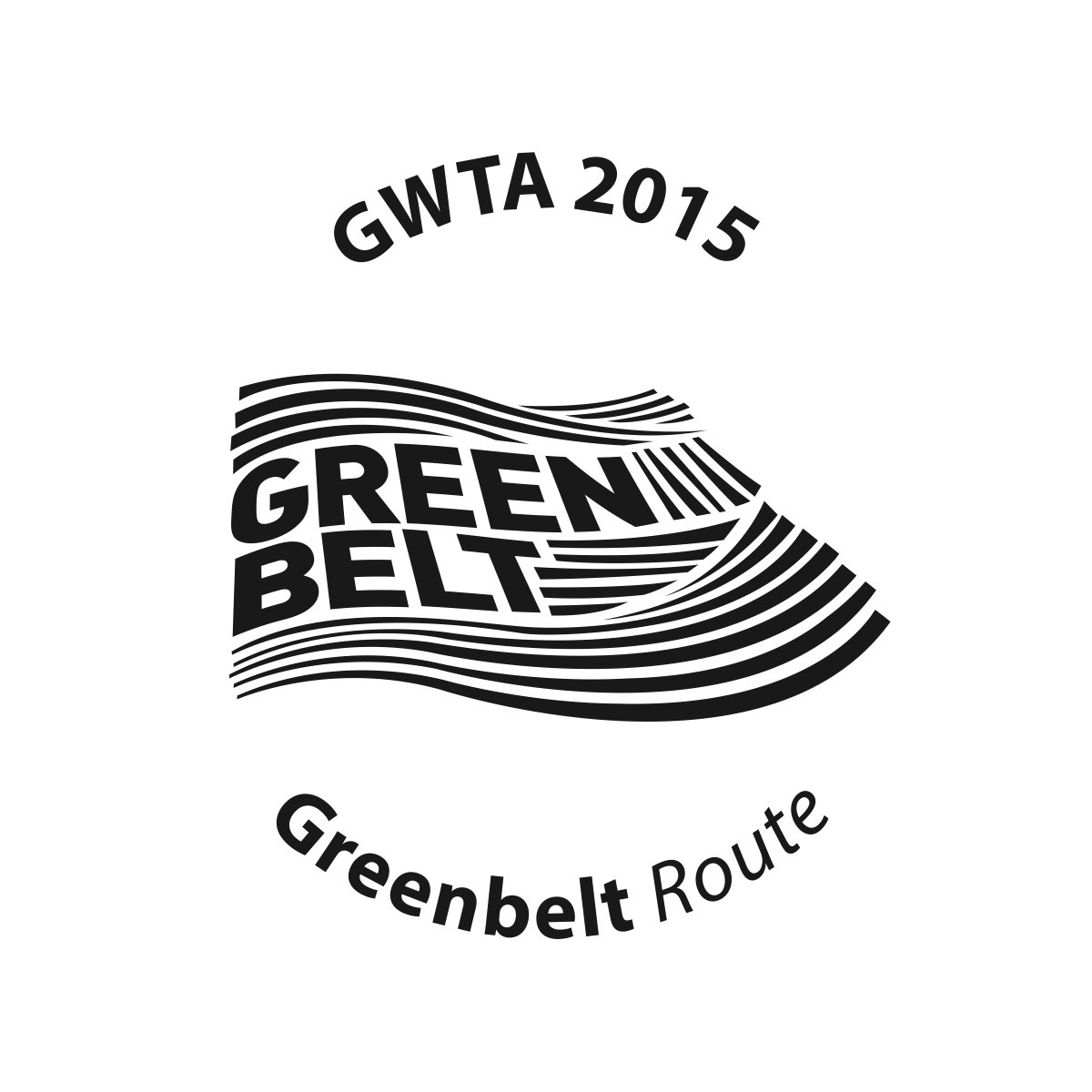 GWTA 2015 Greenbelt Route medal artwork