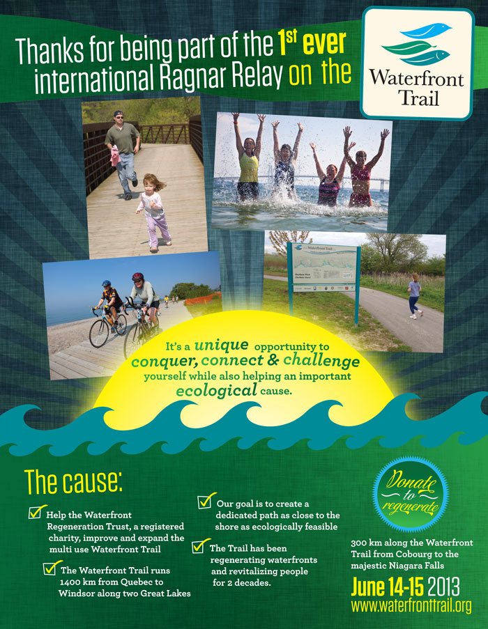 Magazine ad, international Ragnar Relay 2013